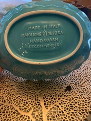 Majoliche Jessica Ceramic Serving Bowl