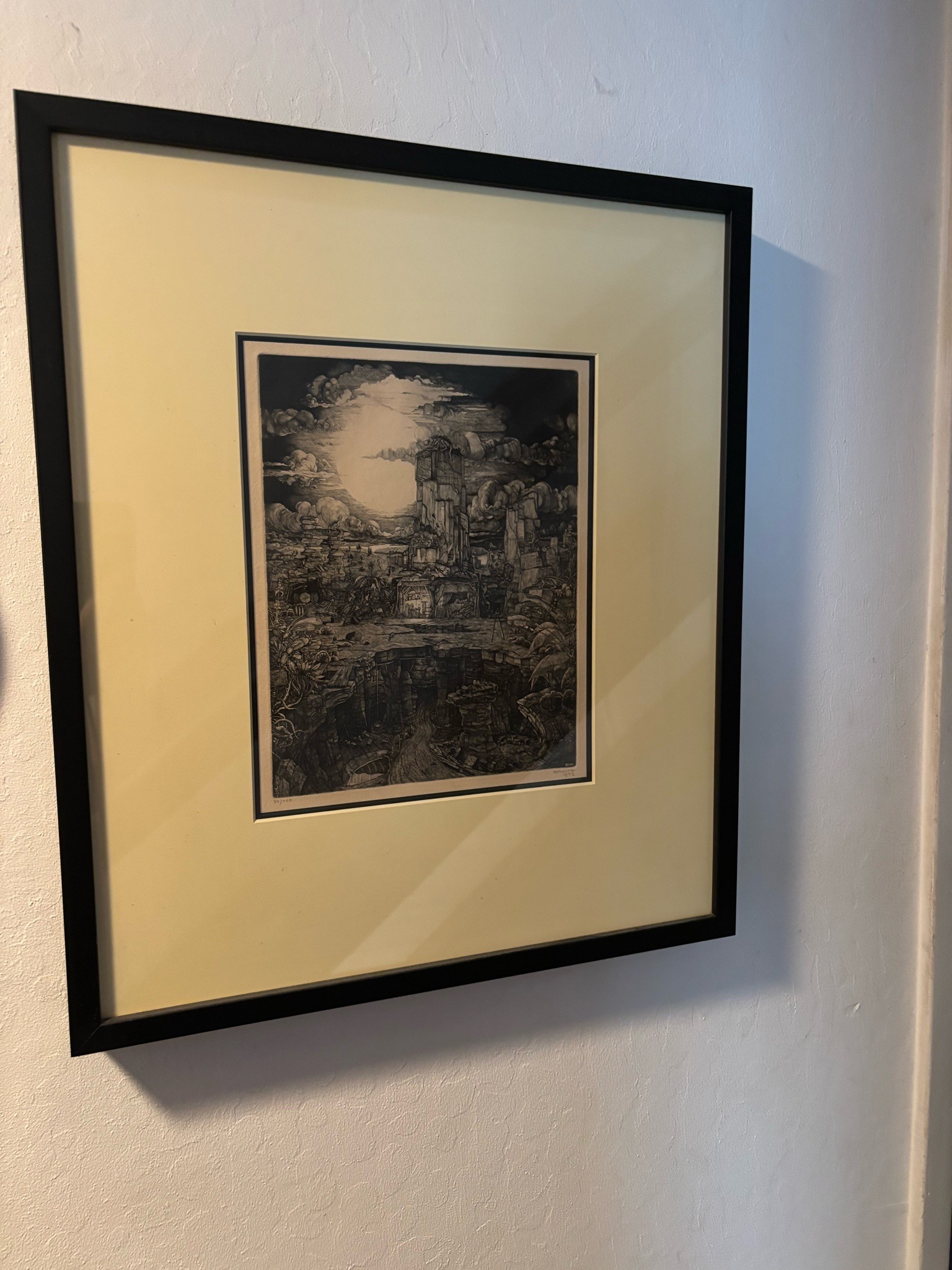 Submitted photo of Etching signed 'Morlitz'