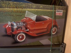 1931 Ford A-V8 Highboy Roadster Model Kit