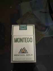 Montego Menthol Gold Cigarette Pack