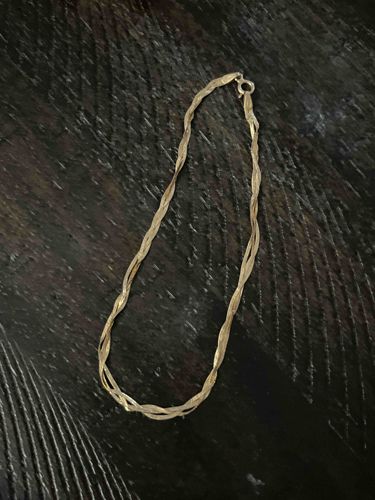 Multi-Strand Braided Chain Necklace