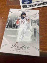 2024 Panini Prestige Marvin Mims Denver Broncos Football Card