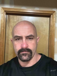 Bald Man with Goatee
