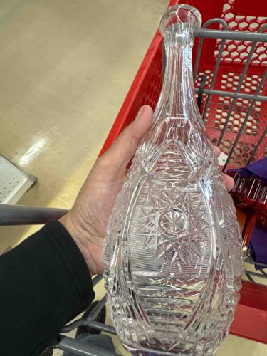American Brilliant Period Cut Glass Decanter