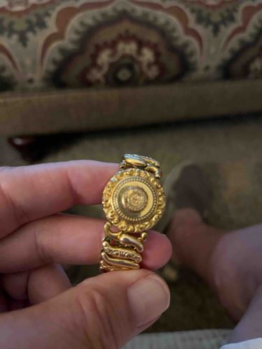 Vintage Gold-Tone Expansion Watch Bracelet