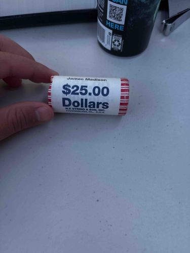 Roll of James Madison $1 Presidential Dollars