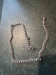 Stainless Steel Curb Chain Necklace