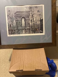 Framed 'Paris: L'Arc du Triomphe' Print