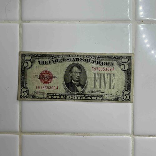 U.S. Five Dollar Bill, Series of 1928 G