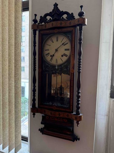 Ornate Antique Wall Clock