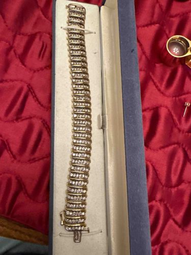 Multi-Row Diamond or Gemstone Tennis Bracelet