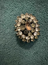 Vintage Rhinestone Brooch/Pin