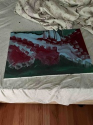 Abstract Expressionist Painting
