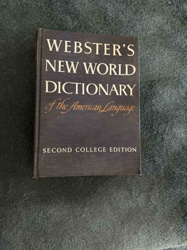 Webster's New World Dictionary of the American Language, Second College Edition