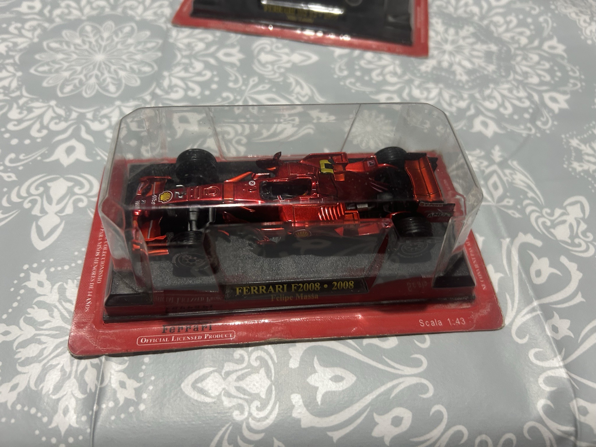 Submitted photo of Ferrari F2008 1:43 scale model car (not authenticated)