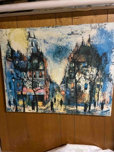 Urban Street Scene Painting by Michelle Fresco