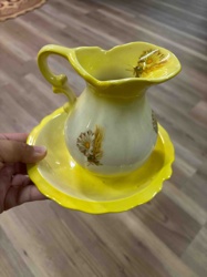 Ceramic Pitcher and Basin Set