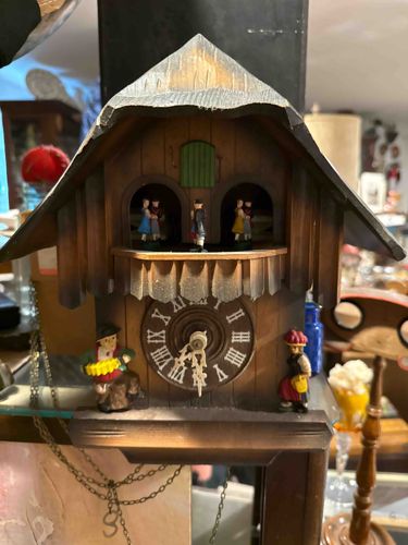 Vintage German Musical Cuckoo Clock