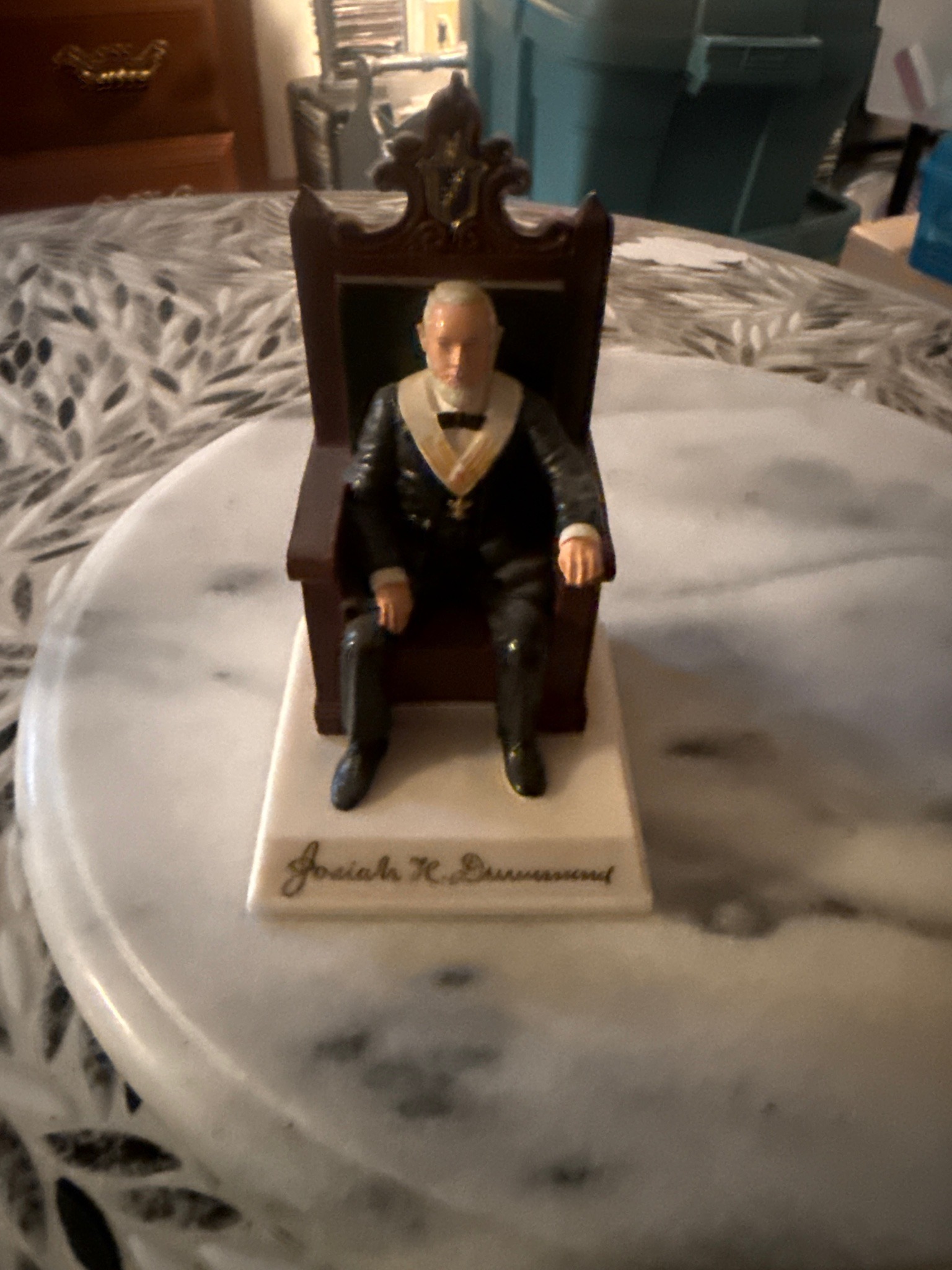 Submitted photo of Josiah H. Drummond Figurine (not authenticated)