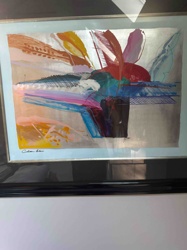 Abstract Expressionist Mixed Media Artwork by Carlos Balai