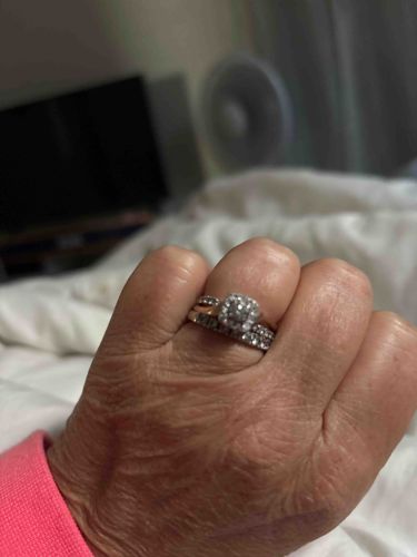 Bridal Ring Set (Engagement Ring and Wedding Band)