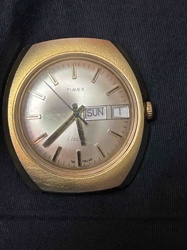 Timex Electric Day-Date Wristwatch