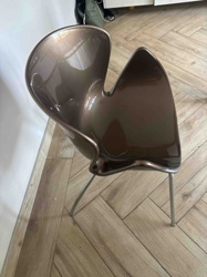 Modern Sculptural Armless Chair