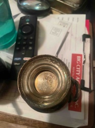 Silver-Plated Miniature Cup or Salt Cellar