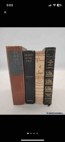 Lot of Antique Books including Emerson and Longfellow