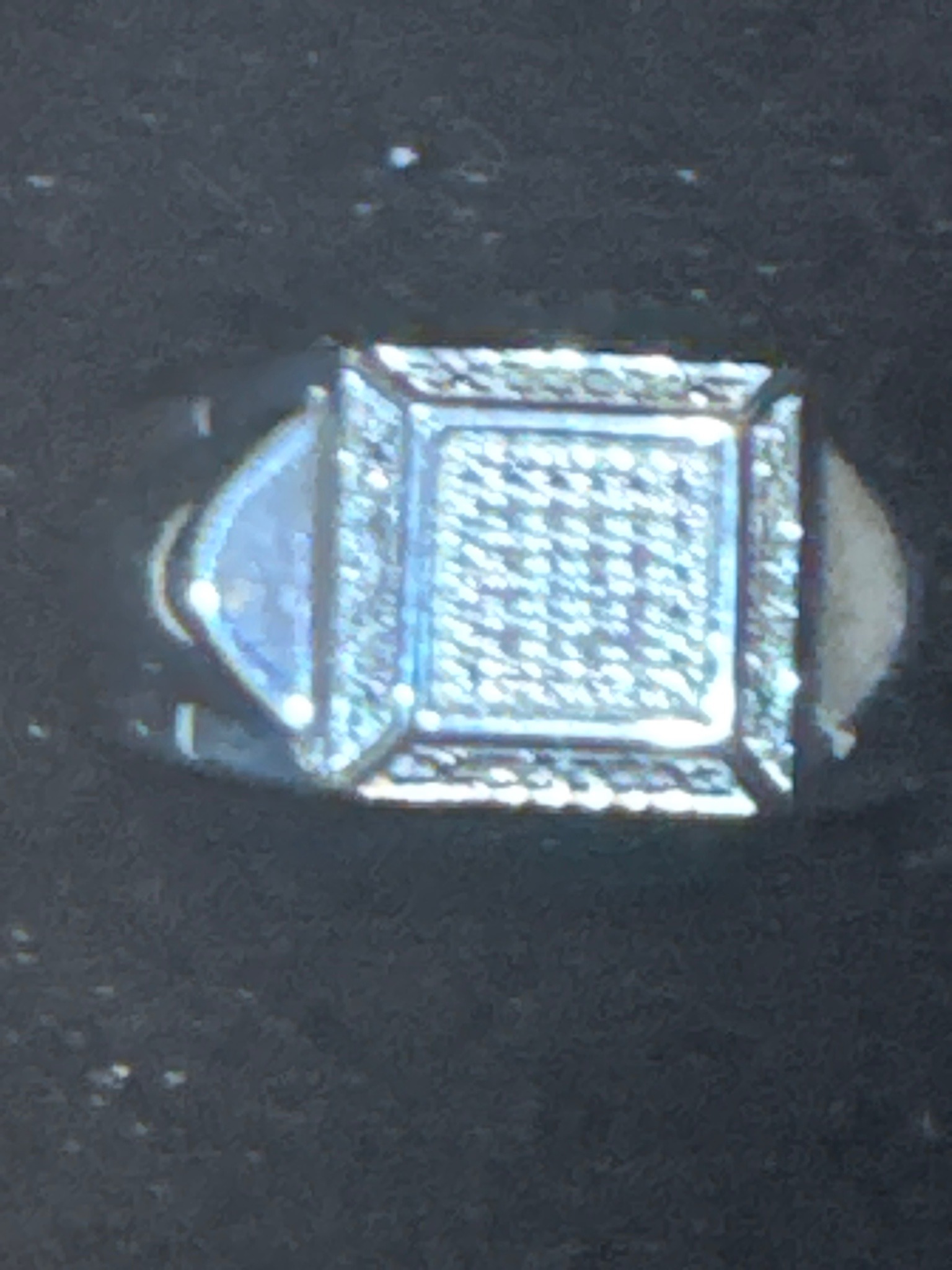 Submitted photo of Diamond Cluster Cocktail Ring