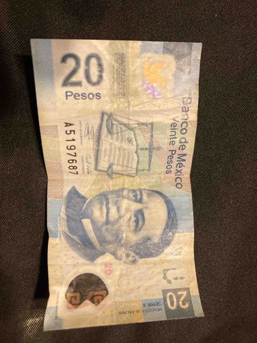 Mexico 20 Pesos Banknote