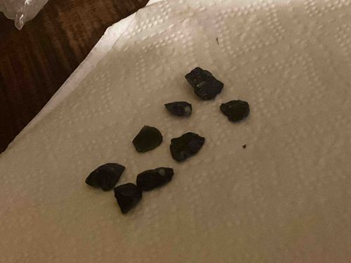 Obsidian Mineral Shards
