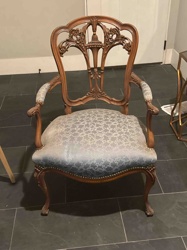 French Rococo Style Armchair