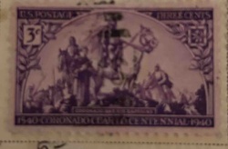 1940 Coronado Expedition 3-Cent Commemorative Stamp