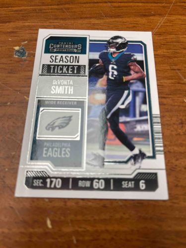 Devonta Smith Panini Contenders Football 'Season Ticket' Trading Card