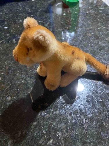 Vintage Steiff Lion Cub Plush