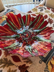 Art Glass Decorative Bowl