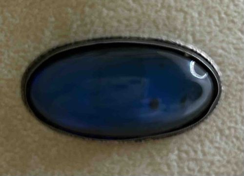 Oval Cabochon Brooch or Pendant