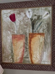 Abstract Floral Still Life by Richardson-Baughman