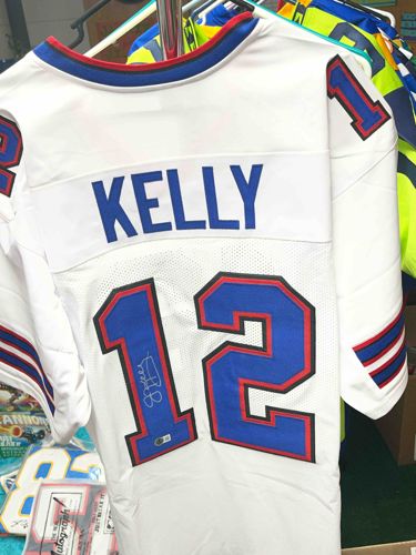 Signed Jim Kelly Buffalo Bills Replica Jersey