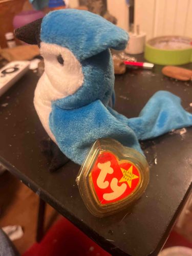 Ty Beanie Baby 'Jay' the Blue Jay