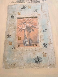 Annabel Hewitt, Flowers III, Mixed Media Edition