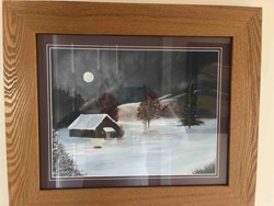 Winter Landscape Painting