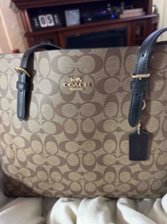 Coach Signature Canvas Tote Bag