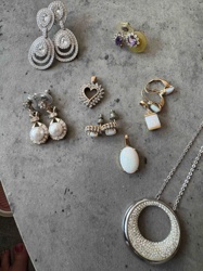 Assorted Jewelry Collection (Earrings, Pendants, Necklace)