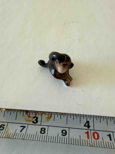 Porcelain Monkey Figurine