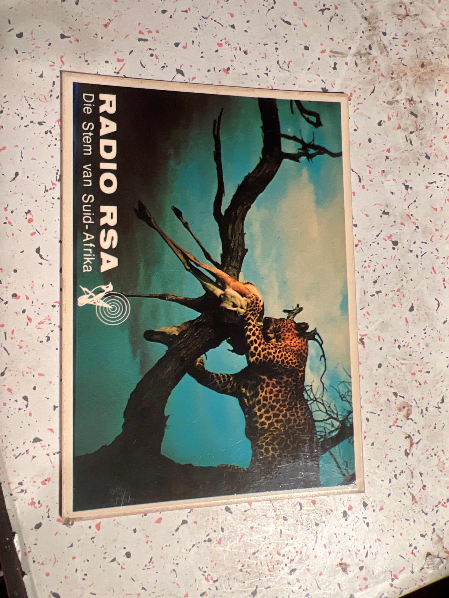 Submitted photo of Radio RSA promotional print or postcard