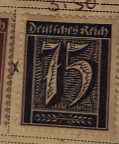 German Empire 75 Pfennig Stamp