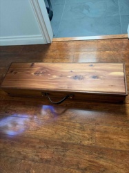 Cedar Wood Chest or Box with Handle