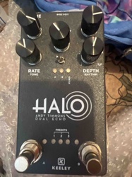 Keeley Halo Andy Timmons Dual Echo Guitar Effects Pedal